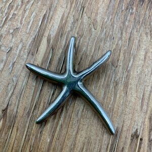 Mexico 925 Vintage Silver Dancing Starfish Charm Pendant